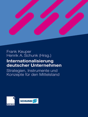 cover image of Internationalisierung deutscher Unternehmen